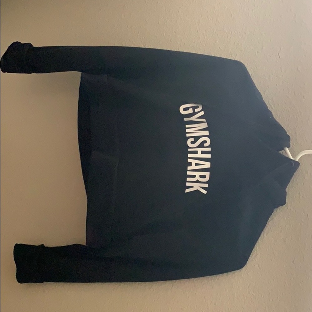 Gymshark cropped crest hoodie